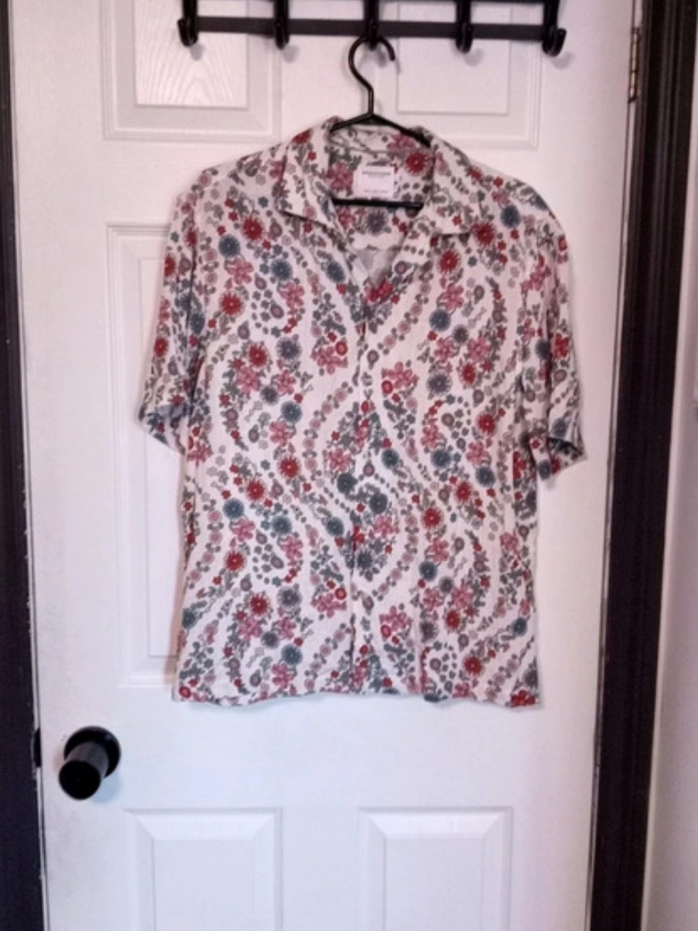 Denim & Flower Floral Short Sleeve Shirt